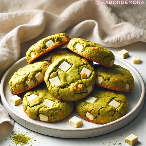 Healthy Matcha Cookies