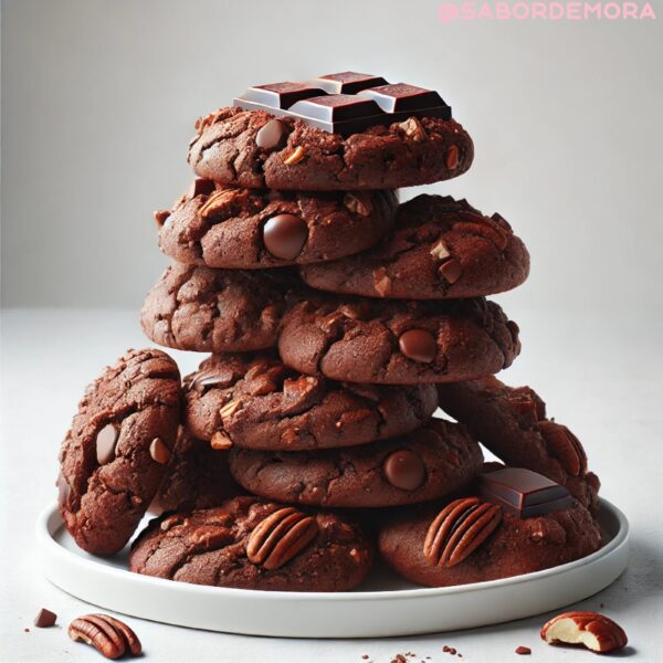 Healthy Triple Choc Cookies